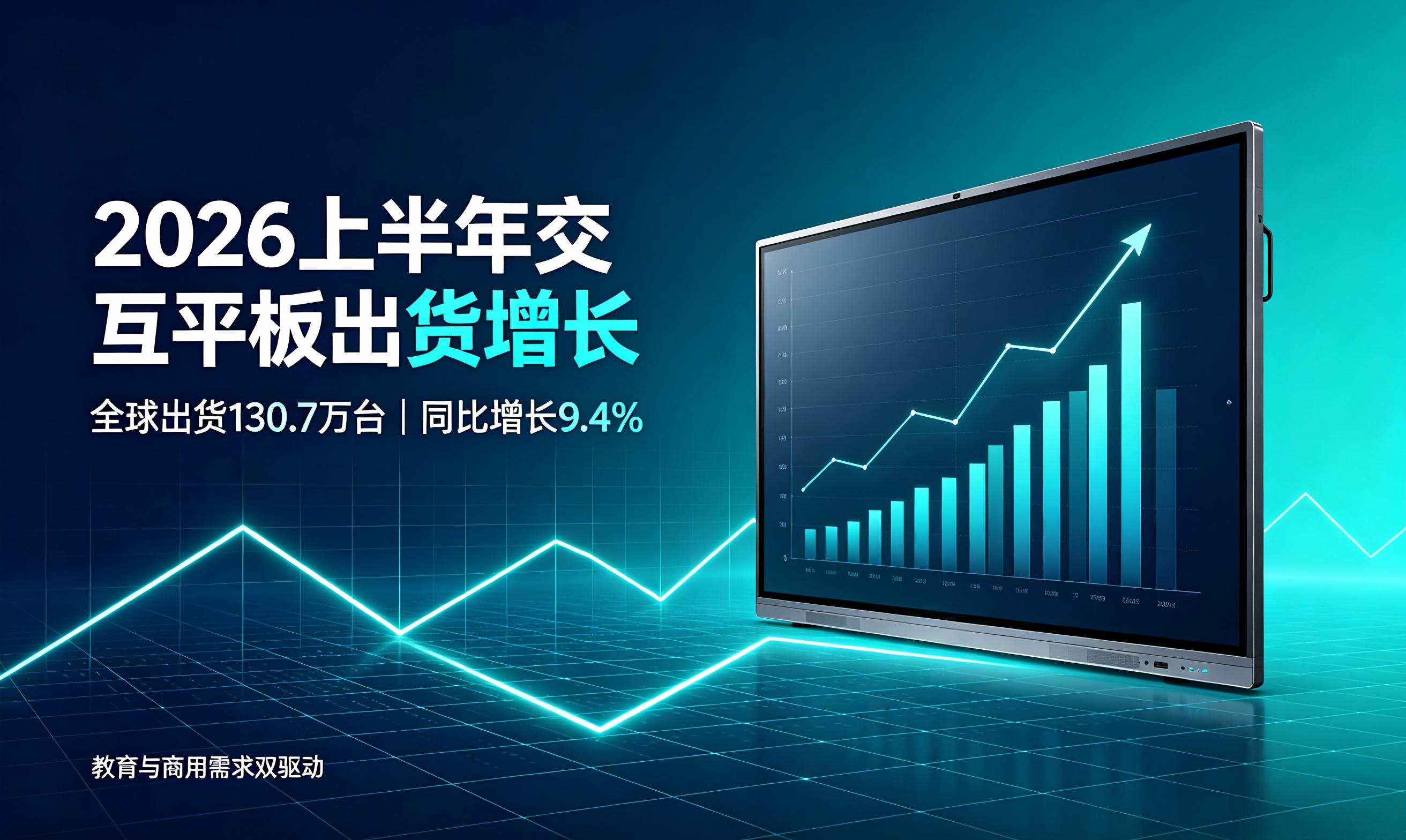 2026年全球交互平板市场出货量将突破300万台