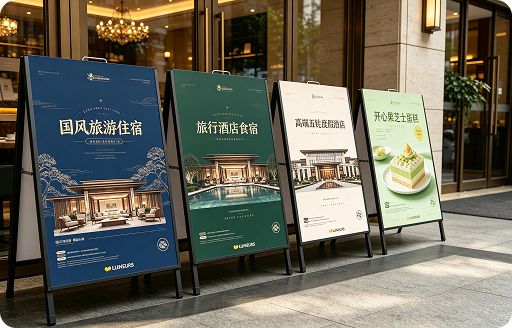 信息分散，宾客访客获取信息不便